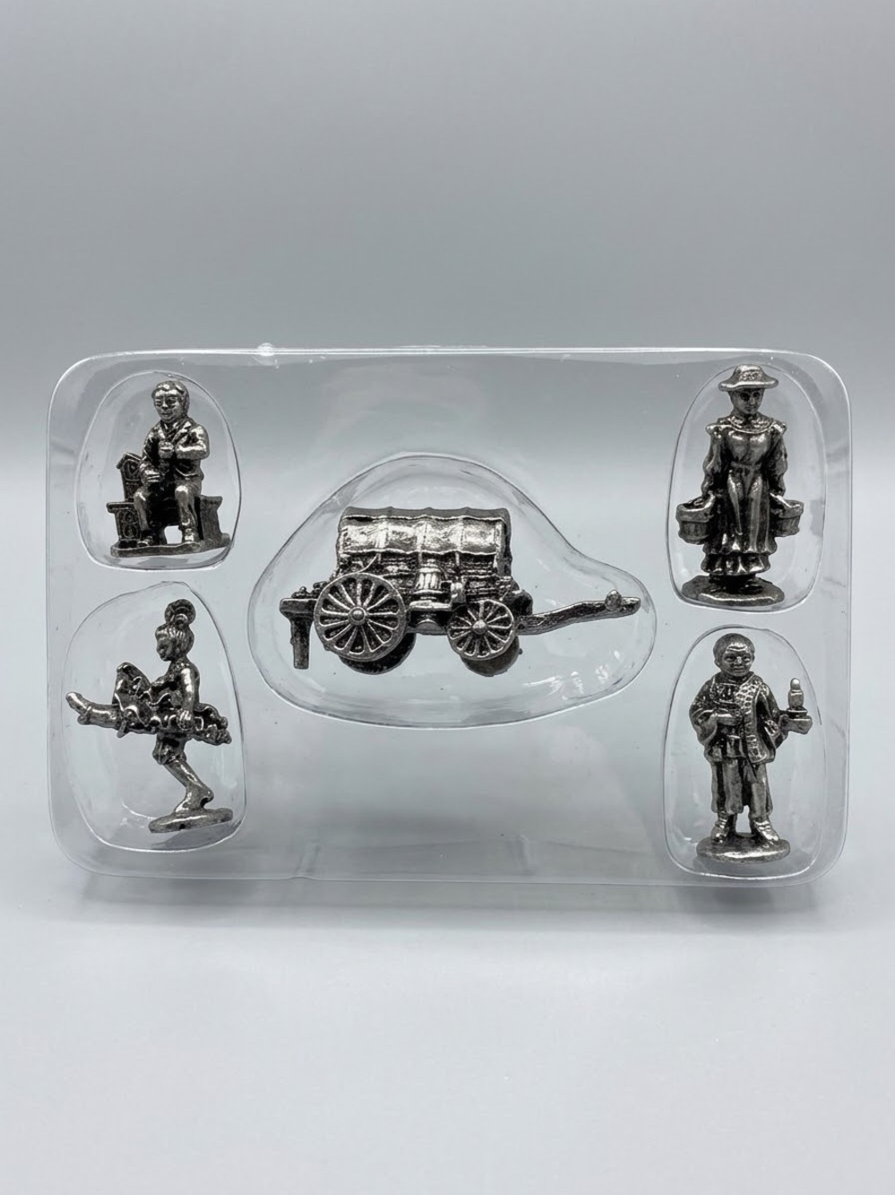 Liberty Falls Pewter Collection 5-Piece Figurine Set AH110 Vintage NIB